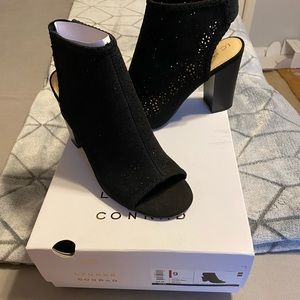 NIB Lauren Conrad black booties